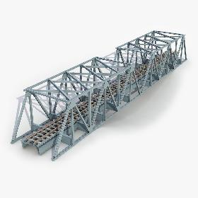 3D Railway Bridge 11
